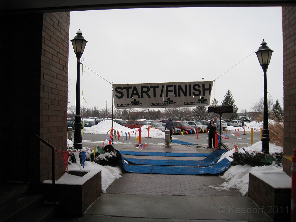 Super 5k 2011 022.jpg - The 2011 Super Bowl Sunday "Super 5K" race was held on February 6, 2011. Brisk 25 degrees F weather. Hot dogs after, but no beer.